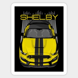 Shelby GT350 - Yellow & Black Sticker